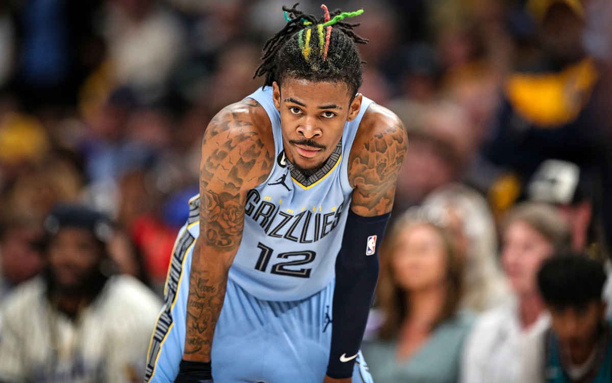 Ja Morant - Memphis Grizzlies - Kia NBA Tip-Off 2021 - Game-Worn